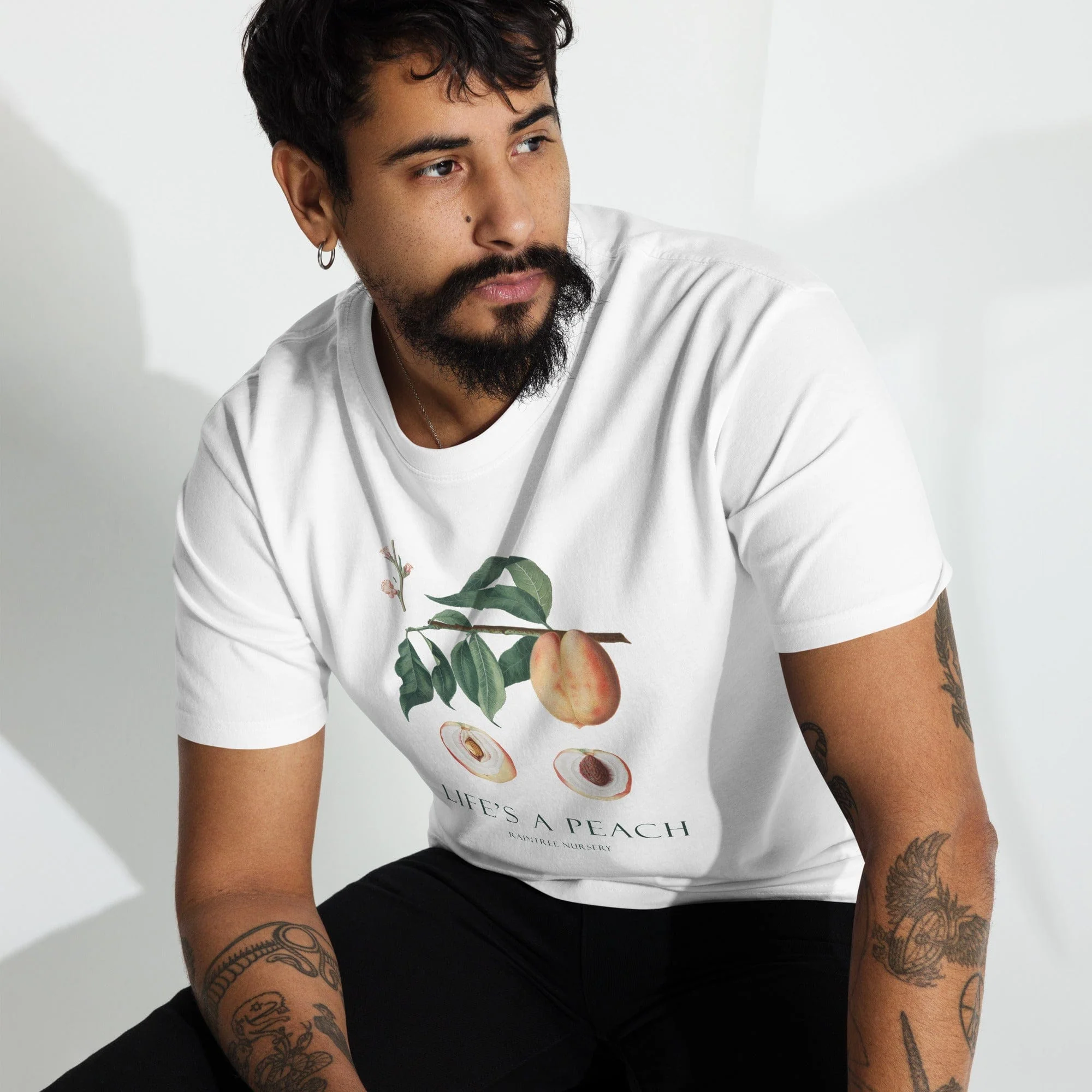 Men’s premium heavyweight tee - Image 2