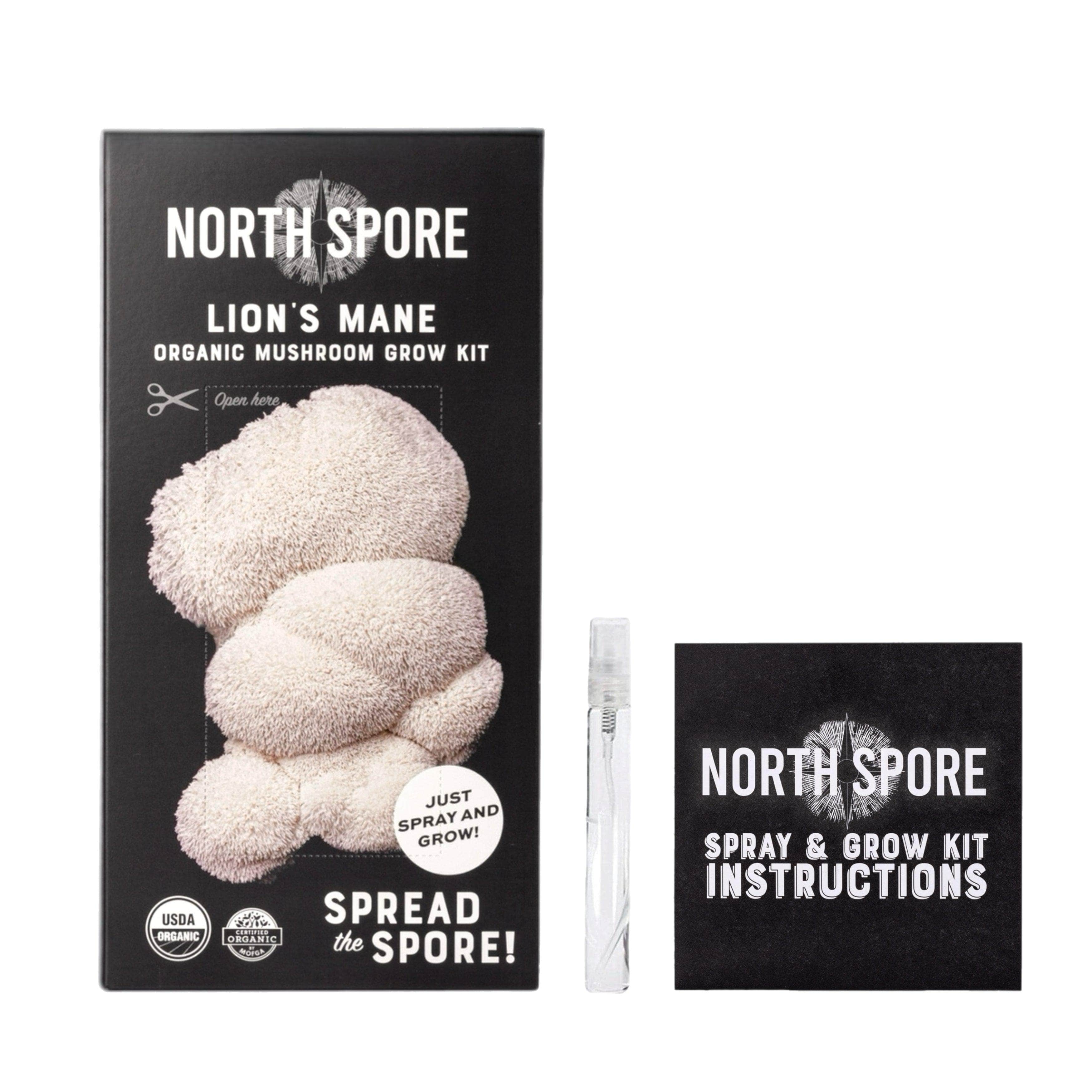 Organic Lion's Mane âSpray & Growâ Mushroom Growing Kit - Image 6